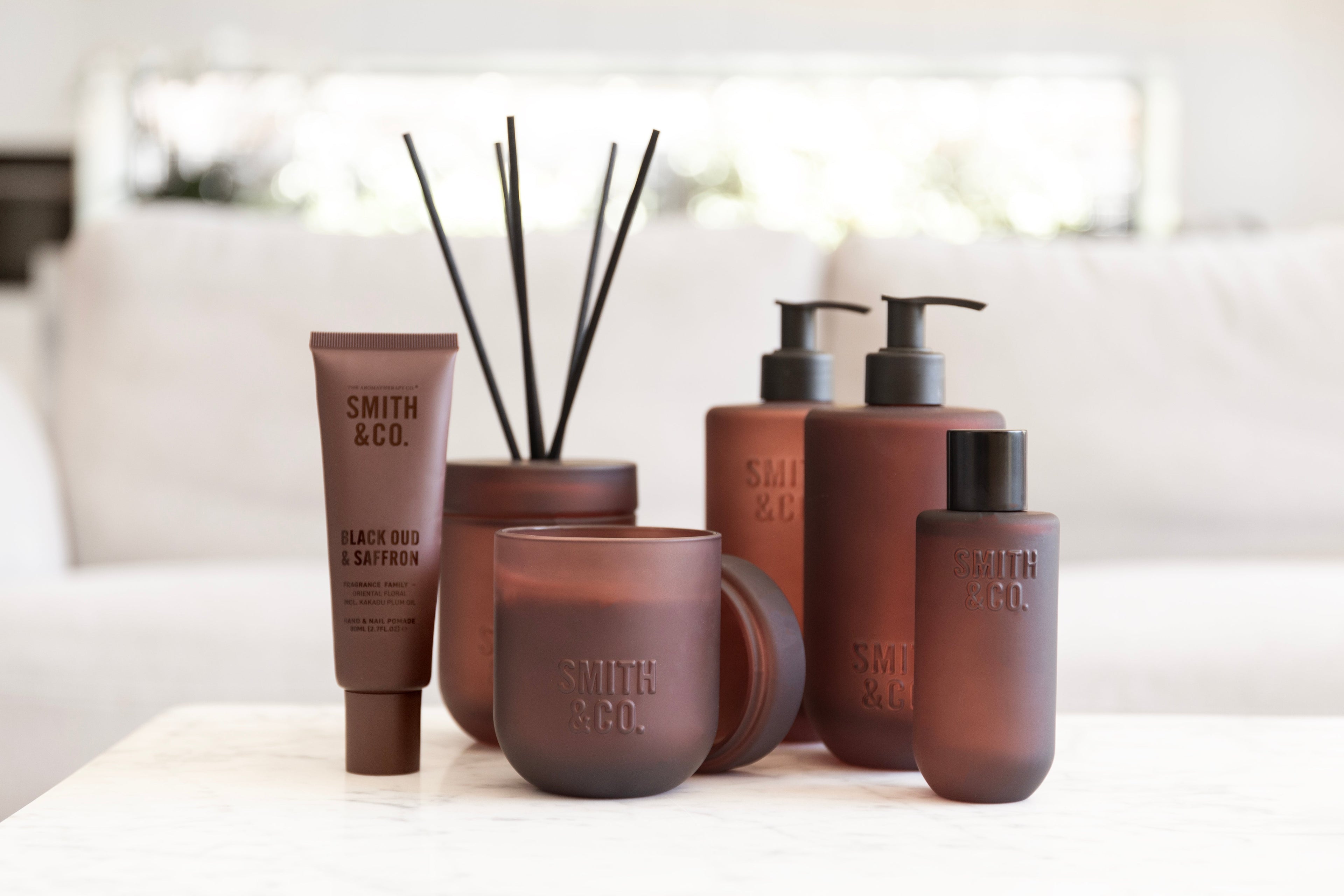 Smith & Co Black Oud & Saffron