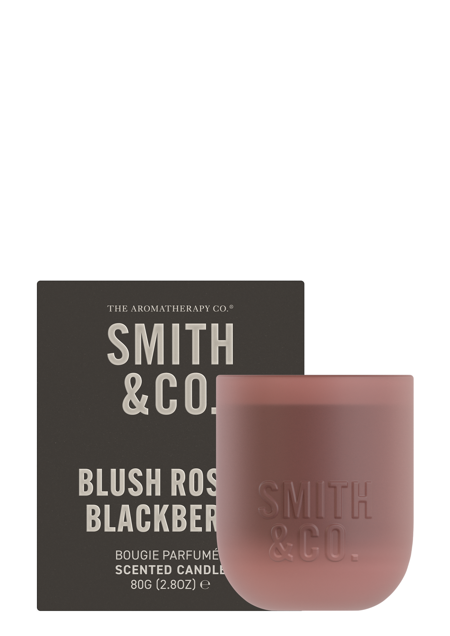 Blush Rose & Blackberry Scented Candle 80gr