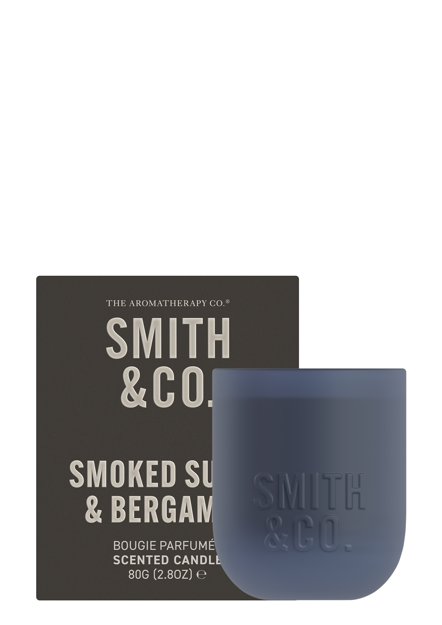 Smoked Suede & Bergamot Scented Candle 80gr