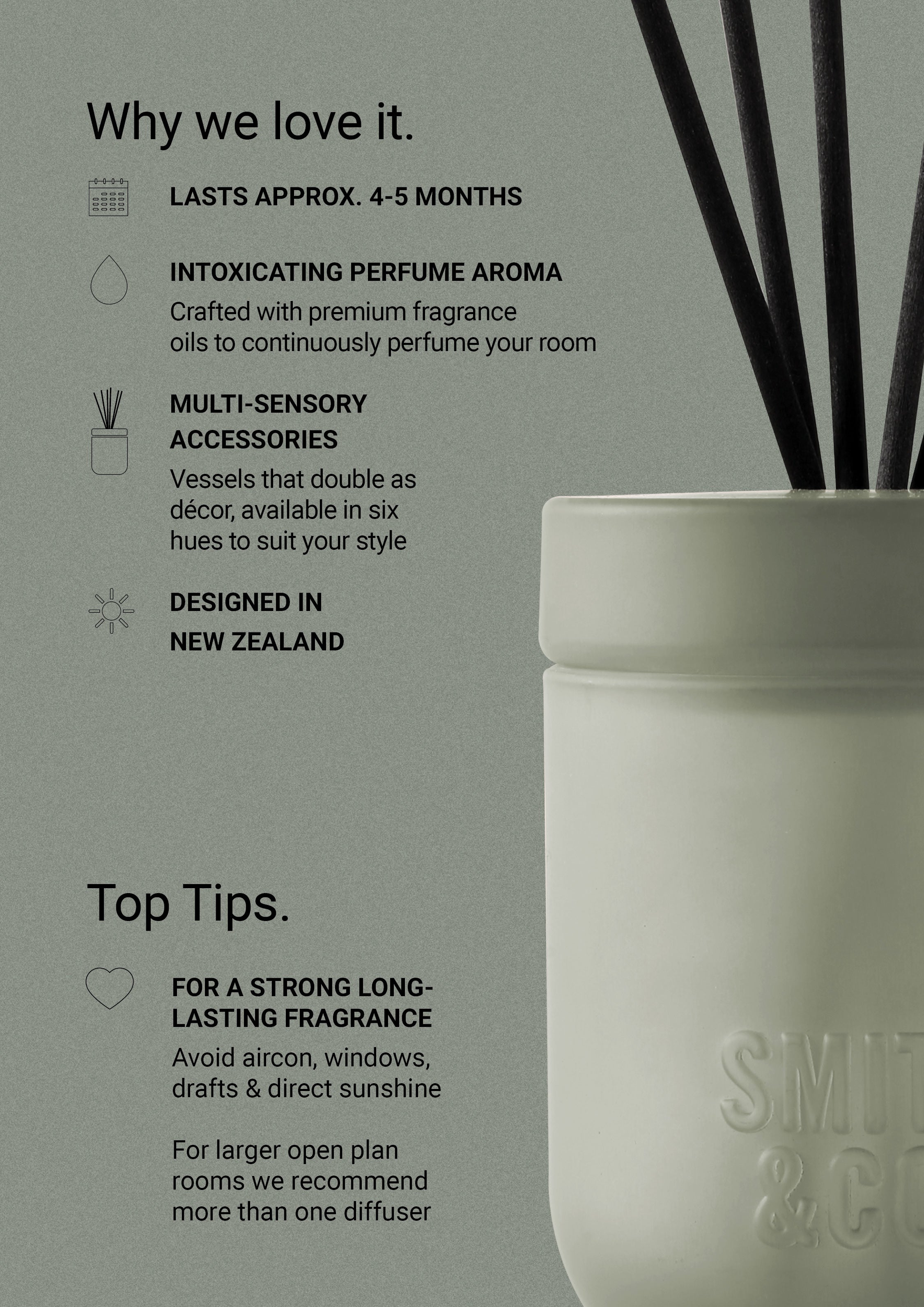 Amber & Freesia Reed Diffuser 200ml