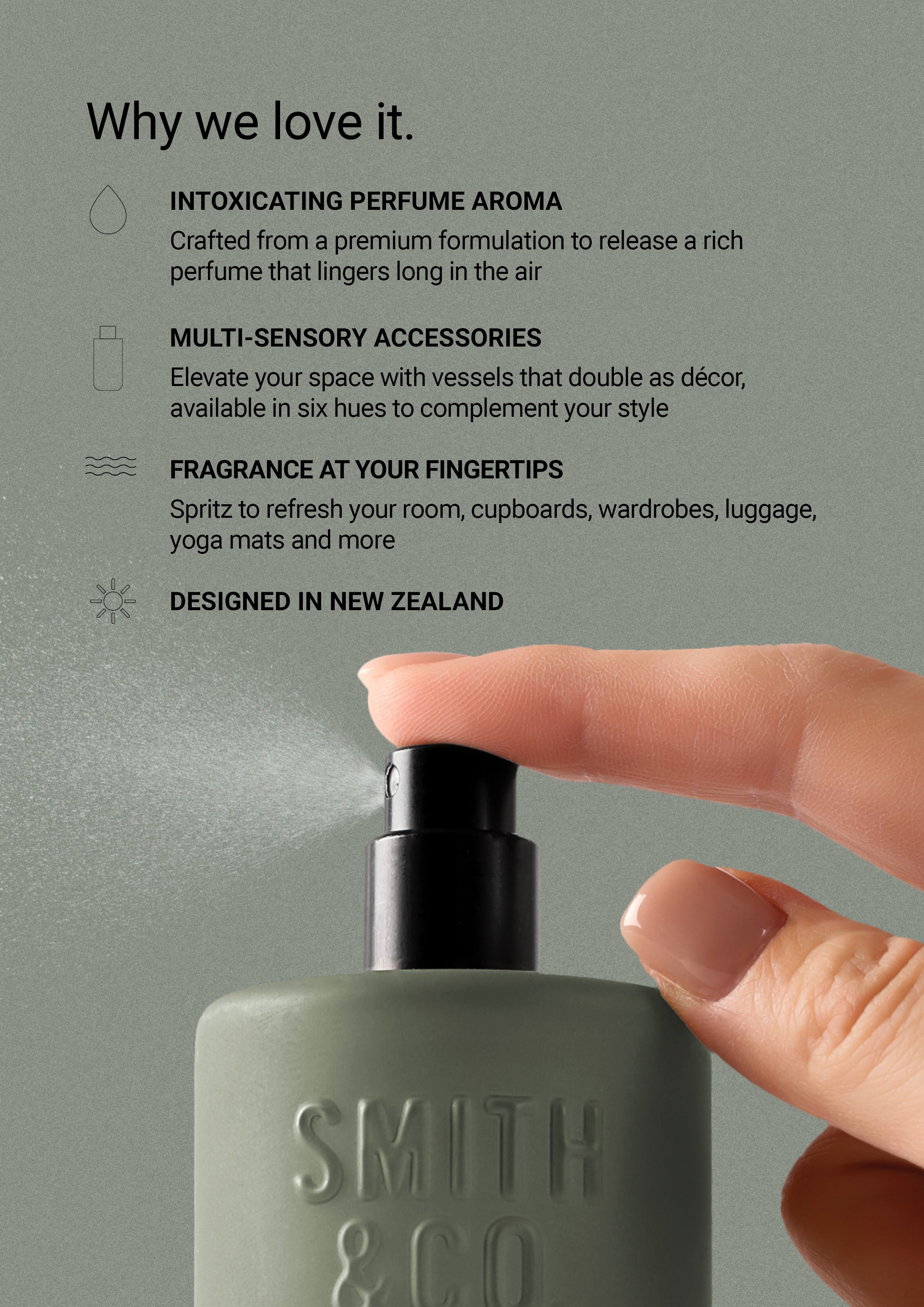 Amber & Freesia Room Spray 100ml