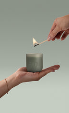 Amber & Freesia Scented Candle 80gr