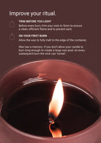 Black Oud  & Saffron Scented Candle 250gr