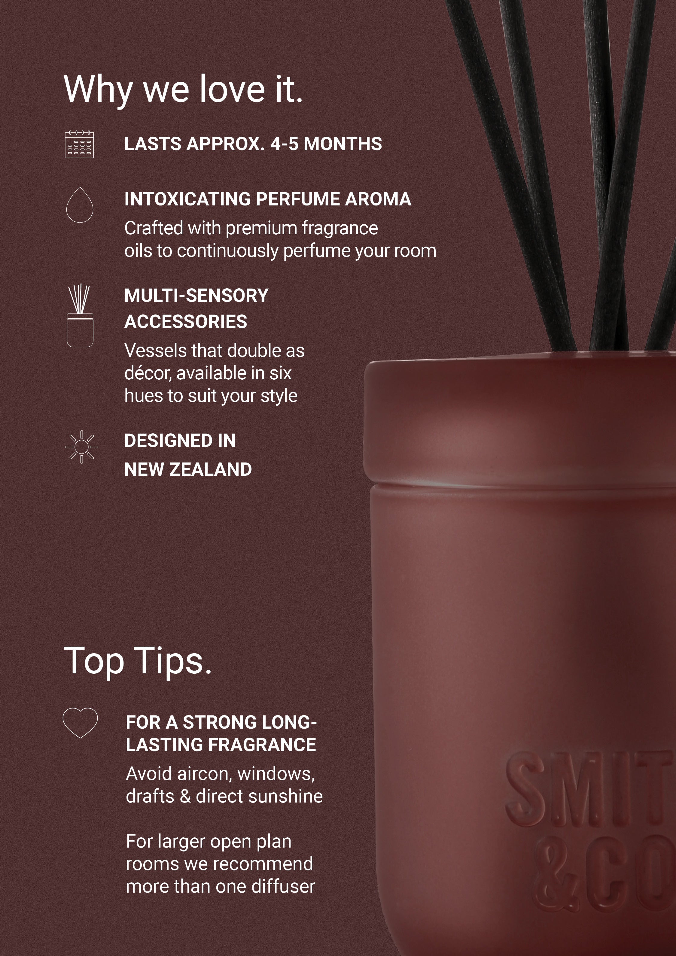 Black Oud  & Saffron Reed Diffuser 200ml