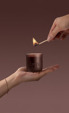 Black Oud & Saffron Scented Candle 80gr
