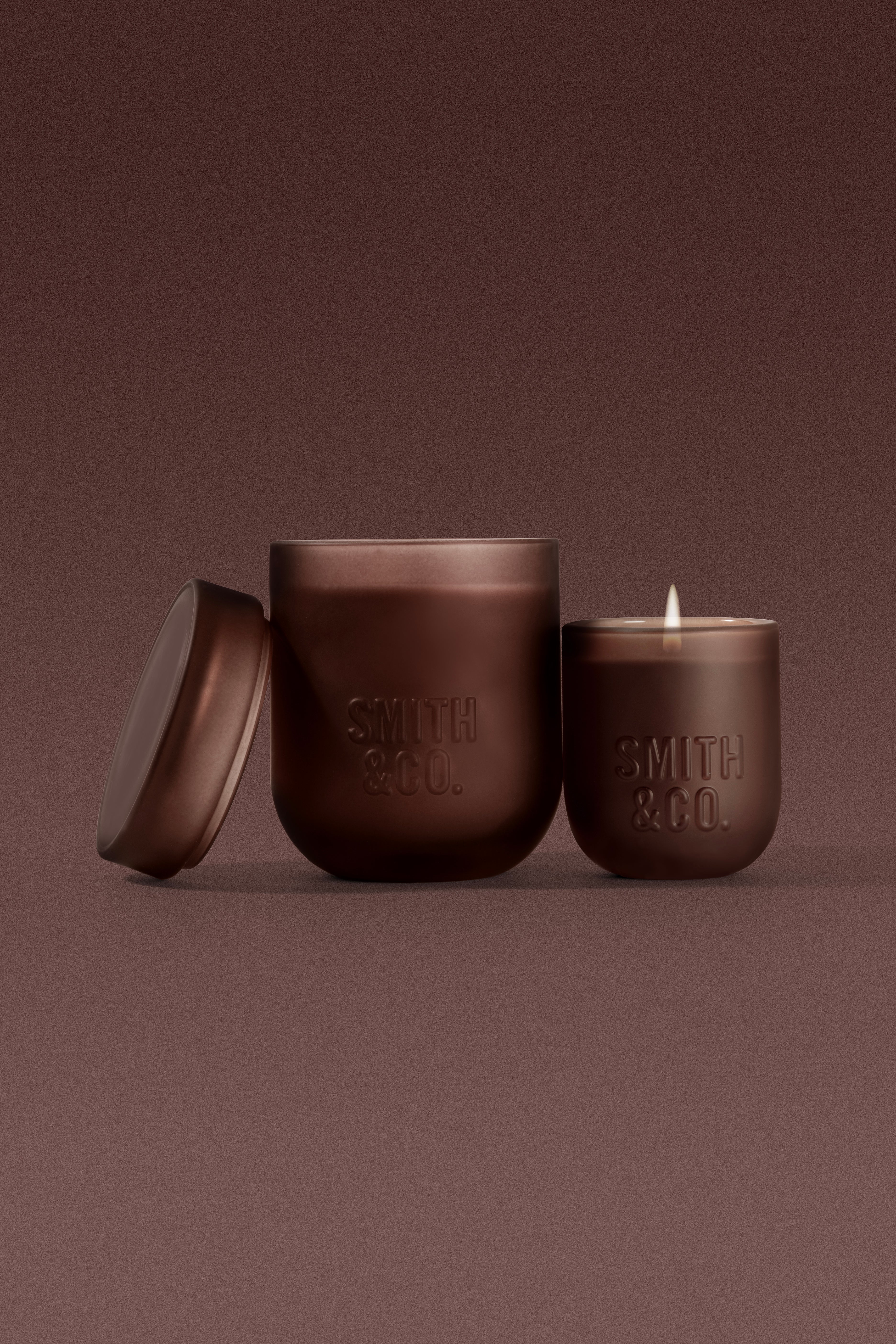 Black Oud & Saffron Scented Candle 80gr