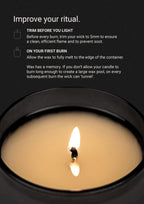 Tabac & Cedarwood Scented Candle 250gr