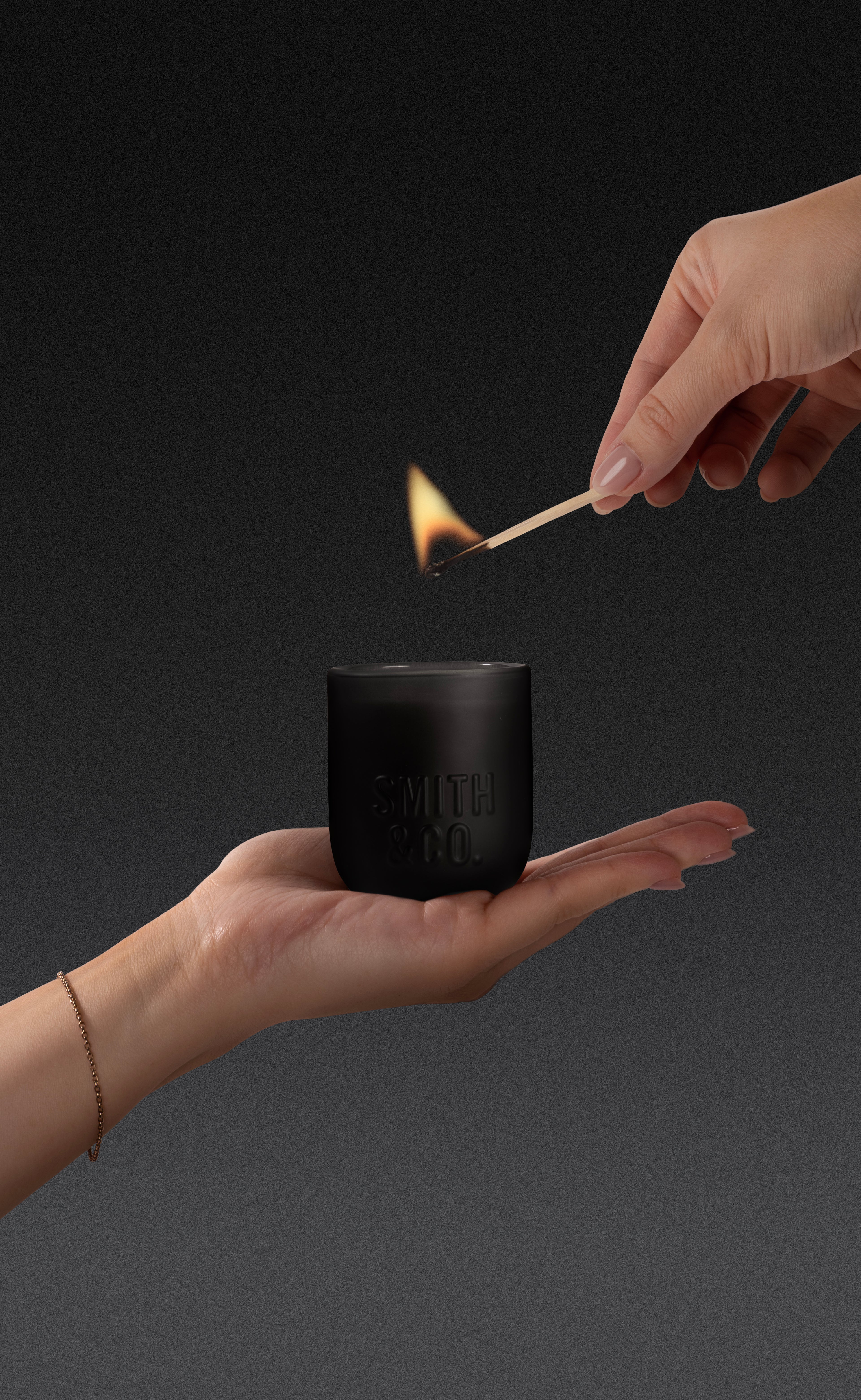 Tabac & Cedarwood Scented Candle 80gr