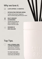 Tonka & White Musk Reed Diffuser 200ml