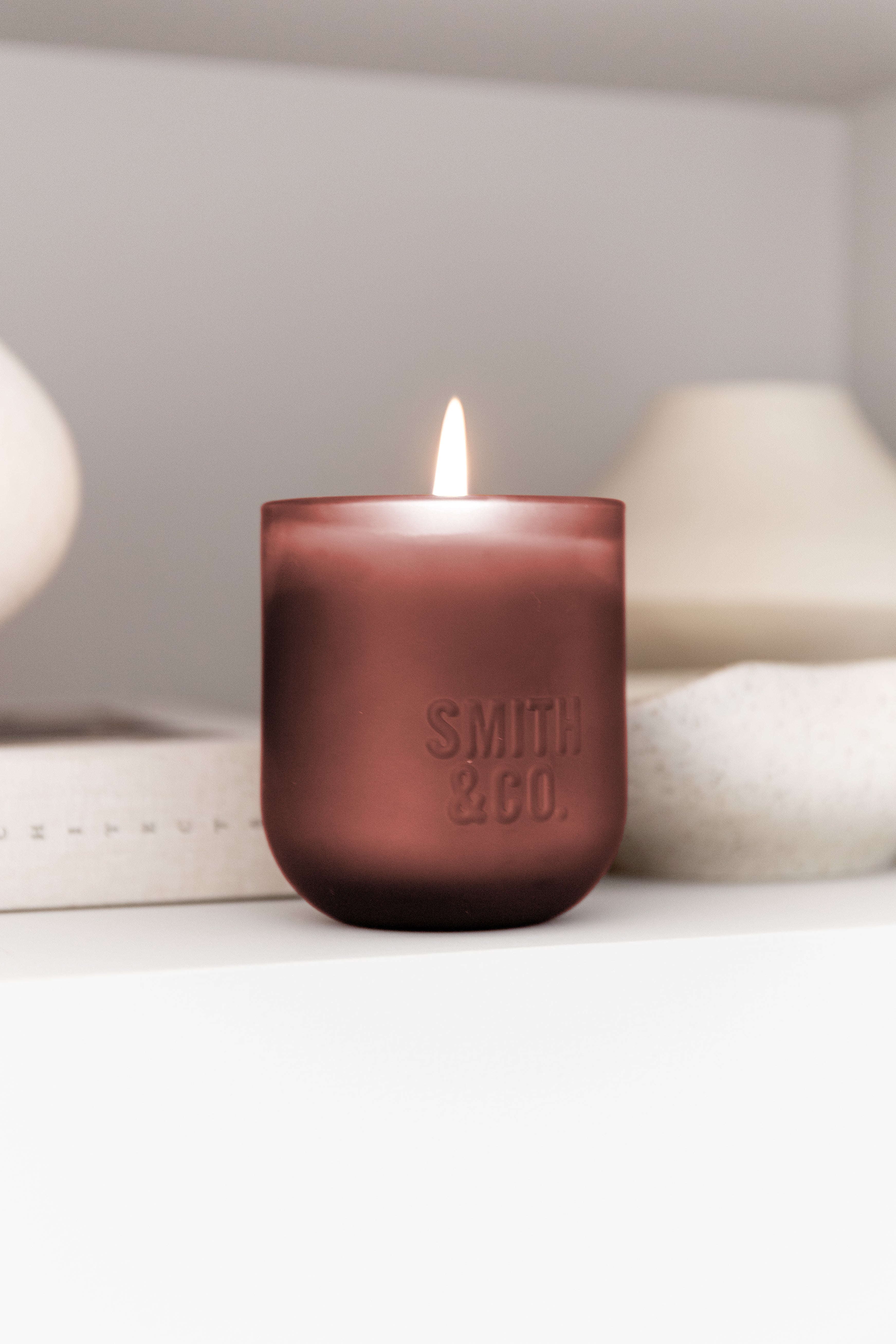 Black Oud  & Saffron Scented Candle 250gr