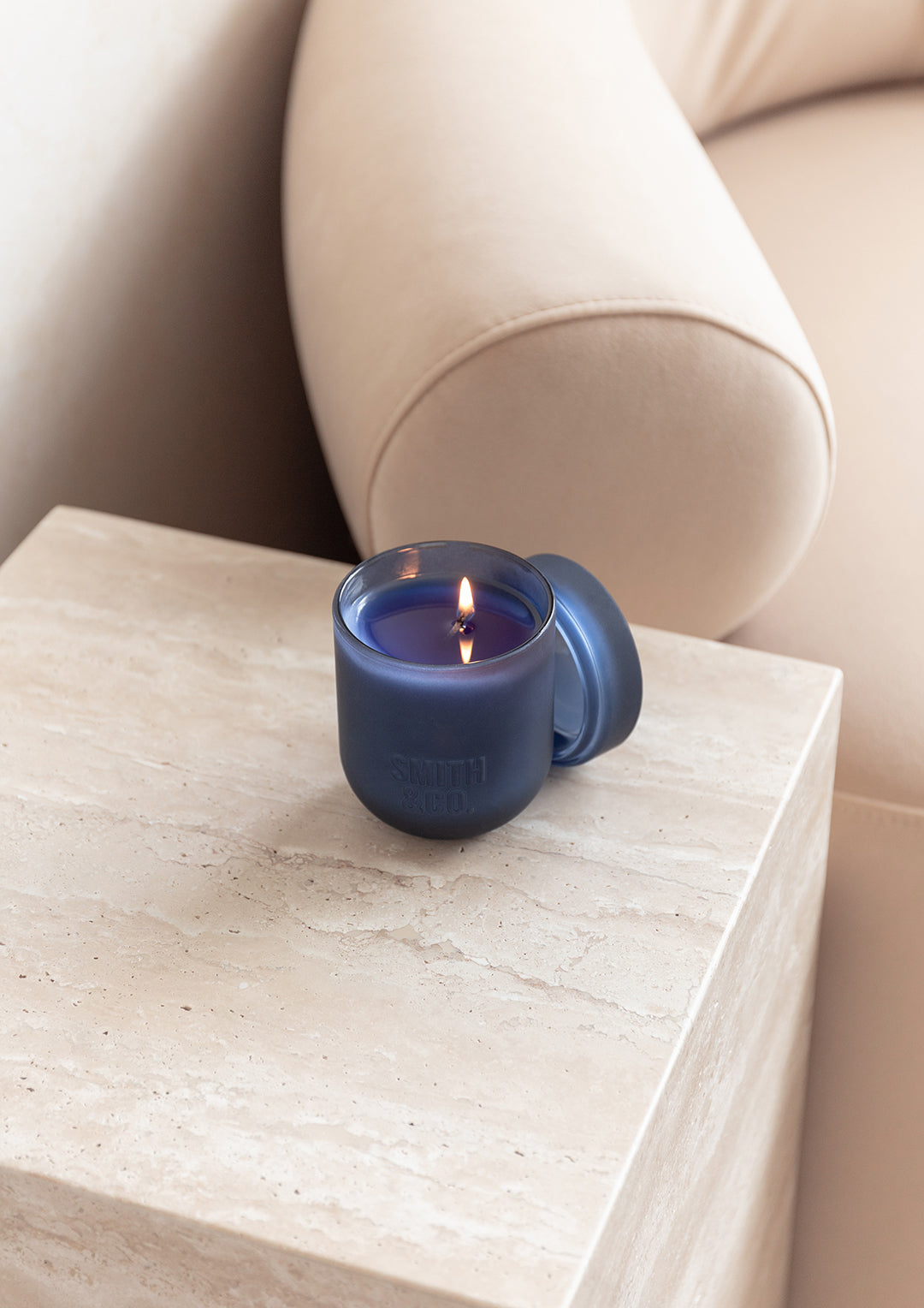 Smoked Suede & Bergamot Scented Candle 250gr