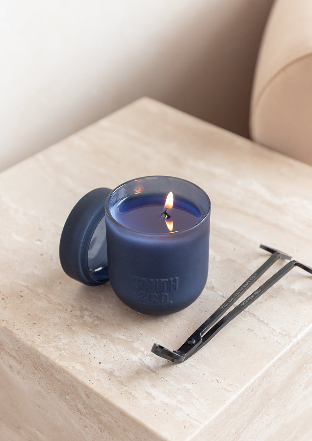 Smoked Suede & Bergamot Scented Candle 250gr