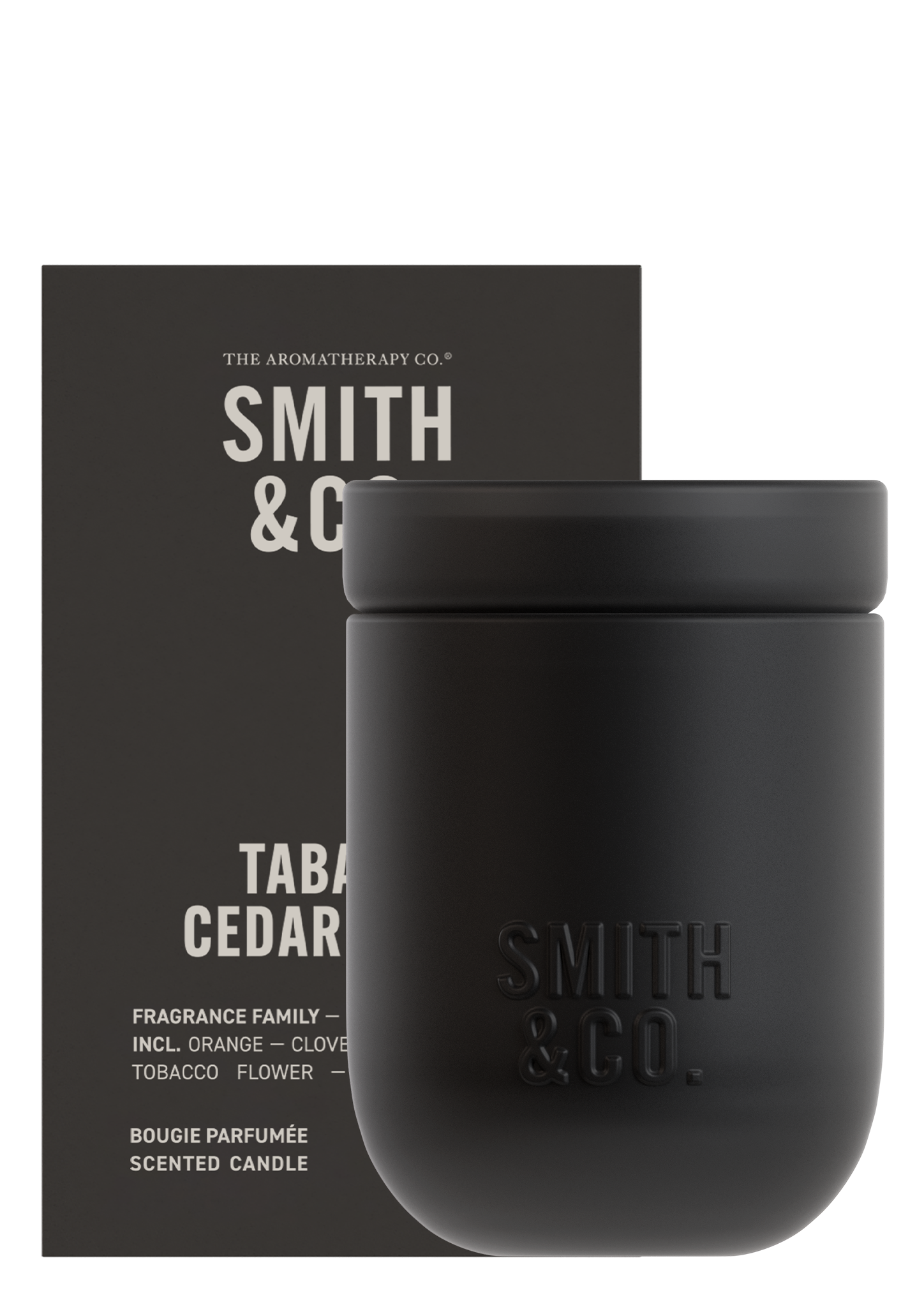Tabac & Cedarwood Scented Candle 250gr