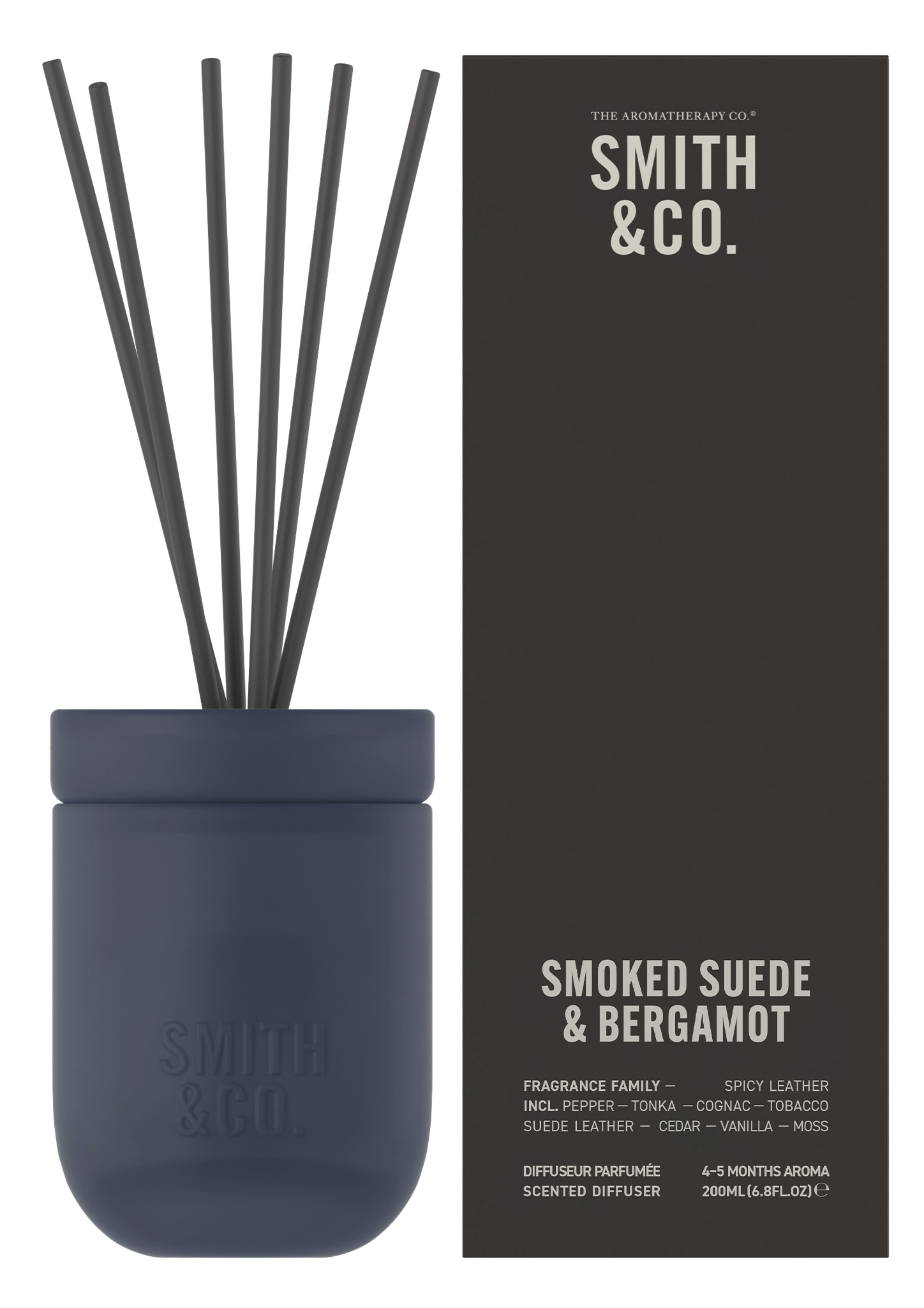 Smoked Suede & Bergamot Reed Diffuser 200ml