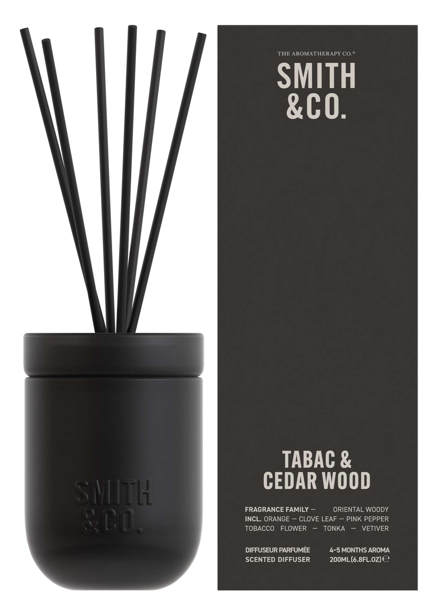 Tabac & Cedarwood Reed Diffuser 200ml