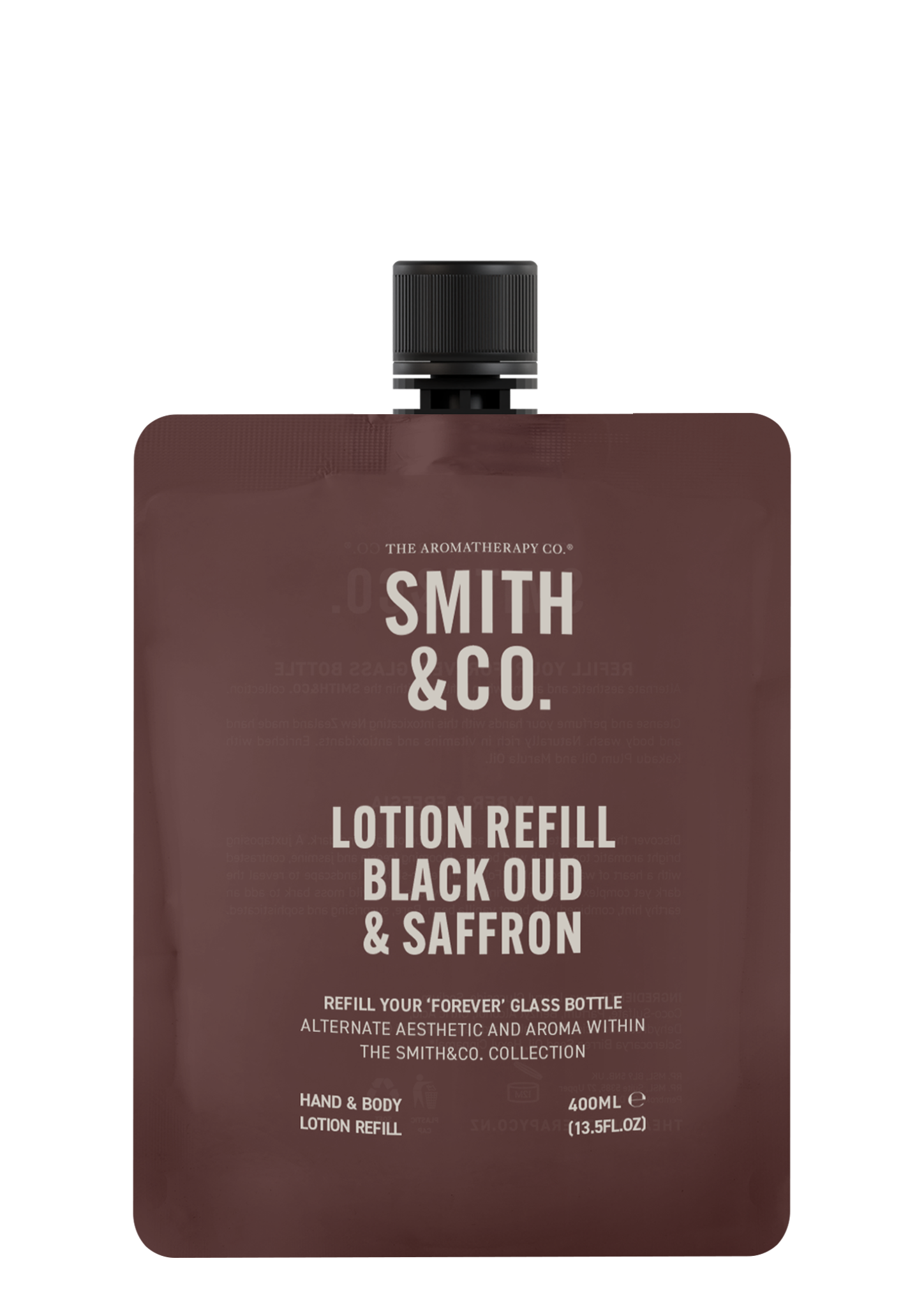 Black Oud  & Saffron Hand & Body Lotion Refill 400ml