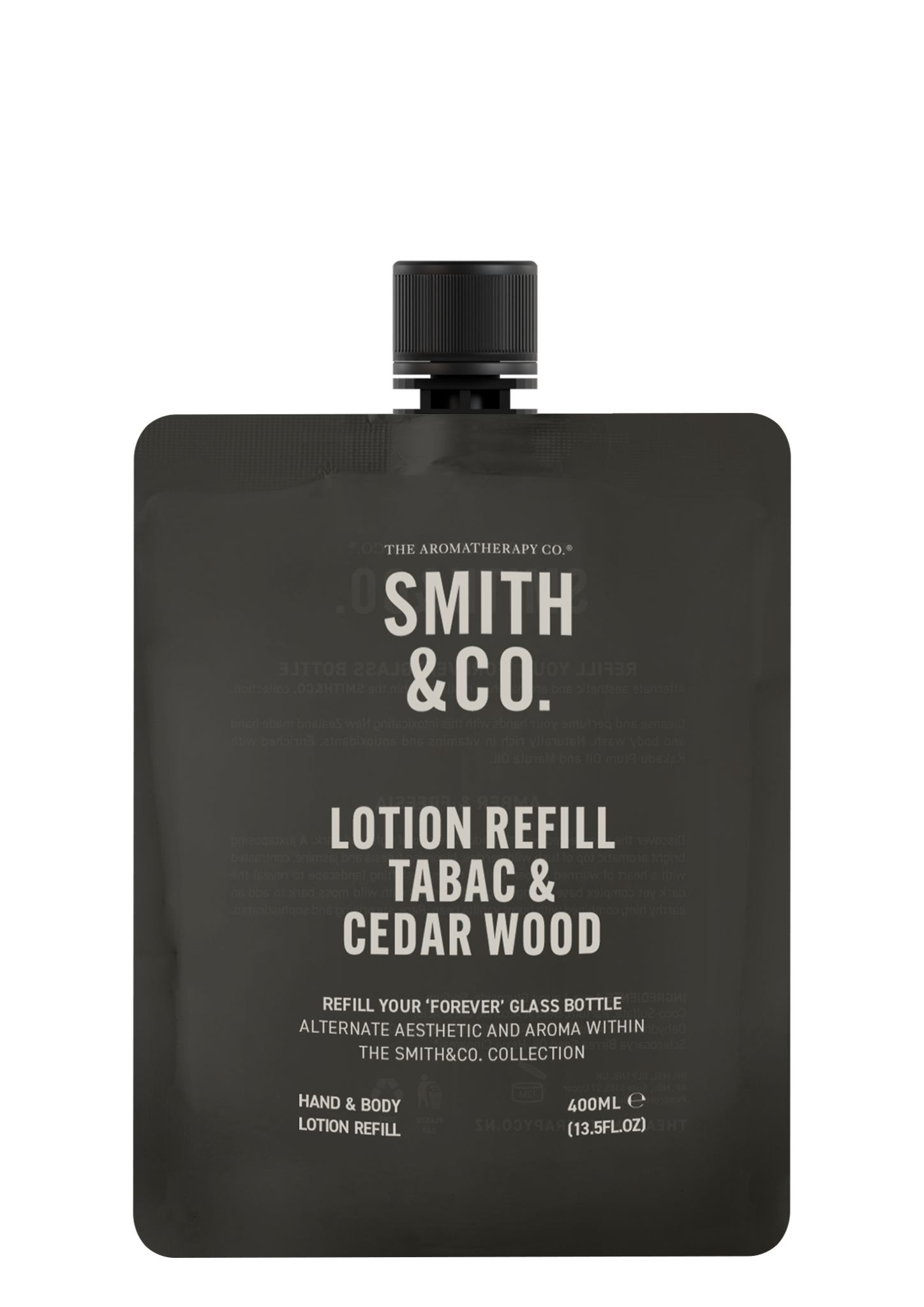Tabac & Cedarwood Hand & Body Lotion Refill 400ml