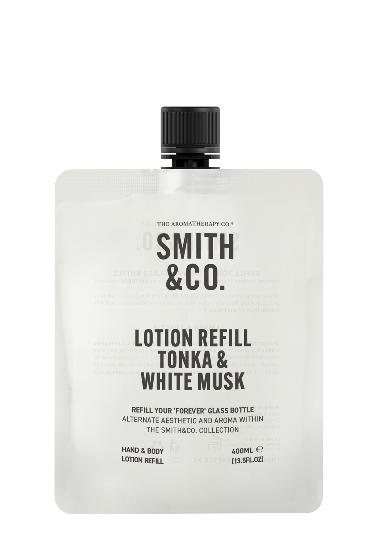 Tonka & White Musk Hand & Body Lotion Refill 400ml